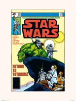 Kunstdruk Star Wars - 31 Return To Tatooine 30x40cm
