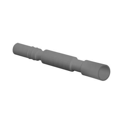 Flexibele slang tbv meubelsifon, grijs rubber