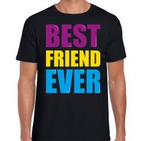 Best friend ever / Beste vriend ooit fun t-shirt zwart heren