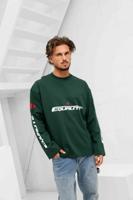 Equalité Adrenaline Longsleeve T-Shirt Heren Groen/Rood - Maat L - Kleur: Groen | Soccerfanshop