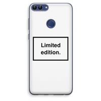 Limited edition: Huawei P Smart (2018) Transparant Hoesje