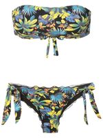 Amir Slama bikini à haut bandeau - Noir