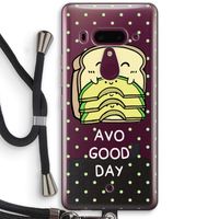 Avo Good Day: HTC U12+ Transparant Hoesje met koord