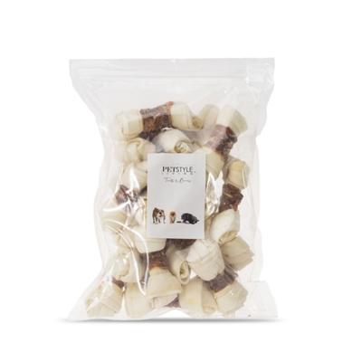 PETSTYLE LIVING GEKNOOPT BOT WIT MET EEND