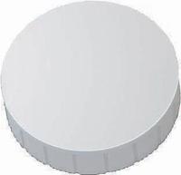 MAUL magneet Solid, 38 mm, trekkracht 2,5 kg, doos van 10 stuks, wit