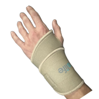 E-life Neopreen Polsbandage - One size - Universeel - Beige E-life Neopreen Polsbandage - One size - Universeel - Beige