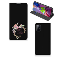 Samsung Galaxy M51 Magnet Case Boho Text - thumbnail