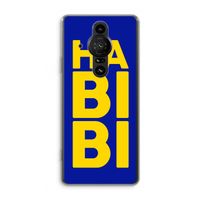 Habibi Blue: Sony Xperia Pro-I Transparant Hoesje
