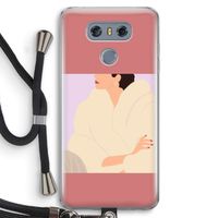 Cosy: LG G6 Transparant Hoesje met koord