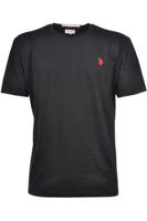 U.S. Polo Assn. Classic Fit T-Shirt ronde hals zwart, Effen - thumbnail