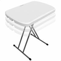 Vouwtafel Lifetime 66 x 71 x 46 cm Wit Staal HDPE