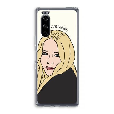 Mary Kate: Sony Xperia 5 Transparant Hoesje