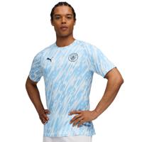 PUMA Manchester City Pre-Match Trainingsshirt 2025-2026 Lichtblauw Wit Donkerblauw