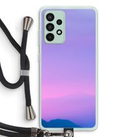 Sunset pastel: Samsung Galaxy A52s 5G Transparant Hoesje met koord Sunset pastel: Samsung Galaxy A52s 5G Transparant Hoesje met koord
