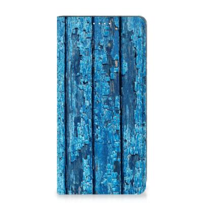 Samsung Galaxy S23 Book | Wallet Case | Wood Blue