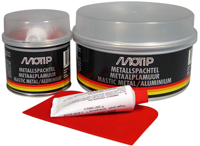 MOTIP metaalplamuur | zilvergrijs | 1kg - 00087