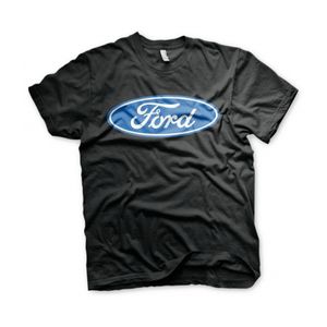 Ford automerk logo t-shirt heren zwart 2XL  -