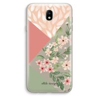 Sweet heaven geometrics: Samsung Galaxy J7 (2017) Transparant Hoesje