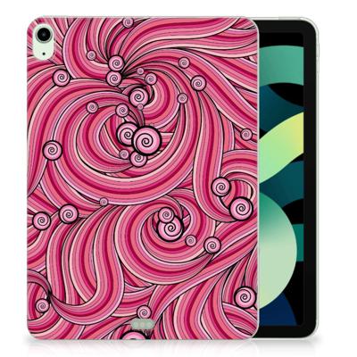 iPad Air (2020/2022) 10.9 inch Tablethoes Swirl Pink iPad Air (2020/2022) 10.9 inch Tablethoes Swirl Pink