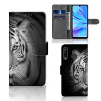 Huawei P30 Lite (2020) | Telefoonhoesje | Met pasjeshouder | Tijger