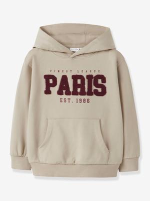 Sweater met capuchon NMMRIVAN jongen NAME IT beige Sweater met capuchon NMMRIVAN jongen NAME IT beige