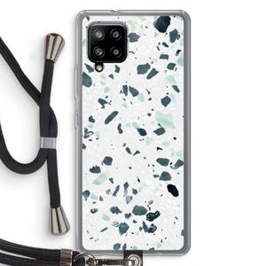 Terrazzo N°2: Samsung Galaxy A42 5G Transparant Hoesje met koord