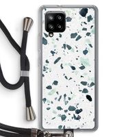 Terrazzo N°2: Samsung Galaxy A42 5G Transparant Hoesje met koord