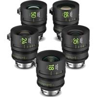 NiSi AUREUS PRIME SET PL-Mount (18/T1.4, 24/T1.4 ,35/T1.4, 50/T1.4, 85/T1.4), 1x Hardshell Case