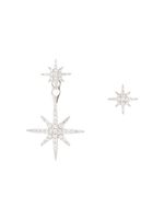 APM Monaco boucles d'oreilles asymétrique en argent