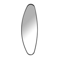 Spiegel organic - zwart - 75x48.5 cm