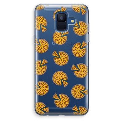 You Had Me At Pizza: Samsung Galaxy A6 (2018) Transparant Hoesje