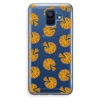 You Had Me At Pizza: Samsung Galaxy A6 (2018) Transparant Hoesje