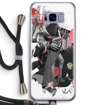 Dissimulation du réel: Samsung Galaxy S8 Plus Transparant Hoesje met koord