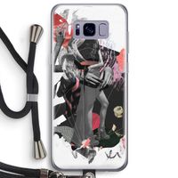 Dissimulation du réel: Samsung Galaxy S8 Plus Transparant Hoesje met koord