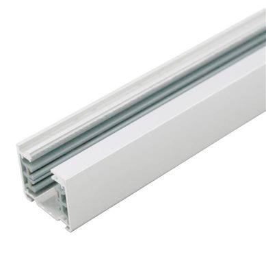 Spanningsrail wit 3 meter voor railspots LED