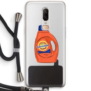 Ultra Sensitive: OnePlus 6 Transparant Hoesje met koord