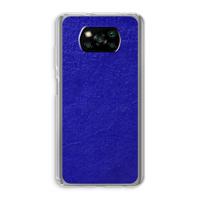 Majorelle Blue: Xiaomi Poco X3 NFC Transparant Hoesje