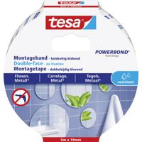 tesa TILES 77745-00000-00 Montagetape tesa Powerbond Wit (l x b) 5 m x 19 mm 1 stuk(s) - thumbnail