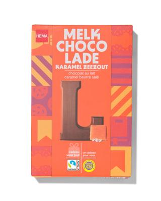 051 Chocoladeletter Melk Karamel Zeezout L 135g