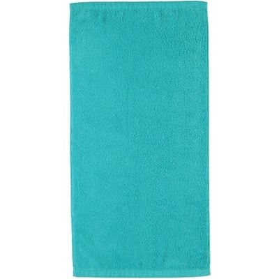 Cawö Cawo Lifestyle Uni Handdoek 50x100 Turkoois