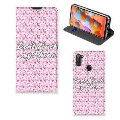 Samsung Galaxy M11 | A11 Design Case Flowers Pink DTMP Samsung Galaxy M11 | A11 Design Case Flowers Pink DTMP