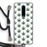 Weed: OnePlus 8 Transparant Hoesje met koord