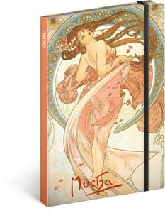 Alphonse Mucha Notitieboek A5