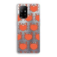 Krab: Oppo A94 5G Transparant Hoesje Krab: Oppo A94 5G Transparant Hoesje