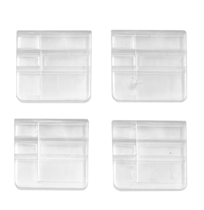 Superfish Qubiq 60 Dekruit Clips Set van 4 - Perfecte Pasvorm & Veilige Aquarium Ondersteuning