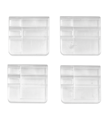 Superfish Qubiq 60 Dekruit Clips Set van 4 - Perfecte Pasvorm & Veilige Aquarium Ondersteuning