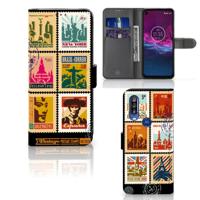 Motorola One Action | Flip Cover | Postzegels