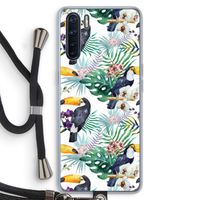 Tukans: Oppo A91 Transparant Hoesje met koord