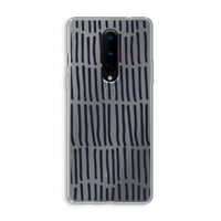 Moroccan stripes: OnePlus 8 Transparant Hoesje