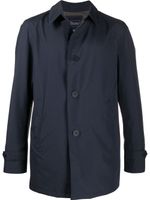 Herno manteau à col pointu - Bleu